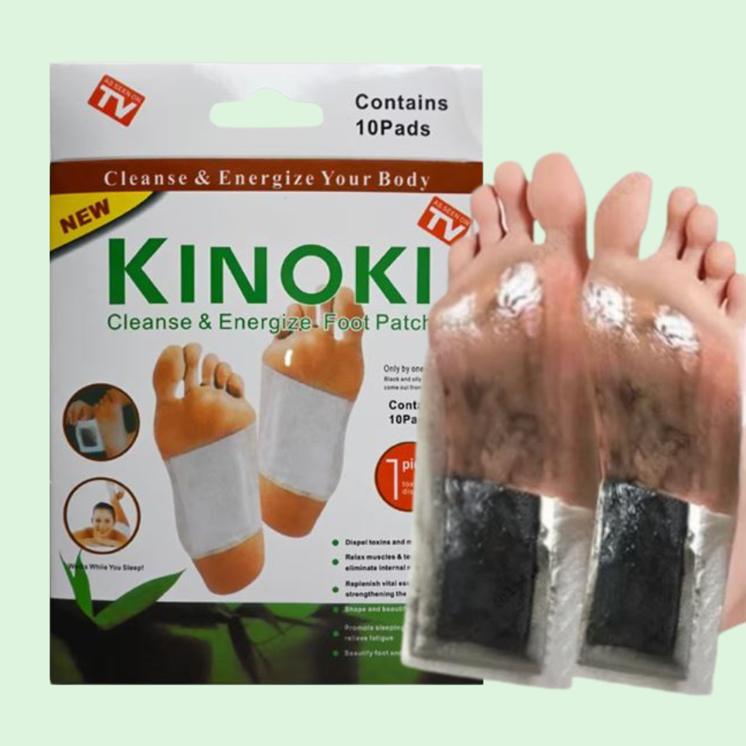 Parches de Kinoki 5 cajas (50 parches) por el precio de uno